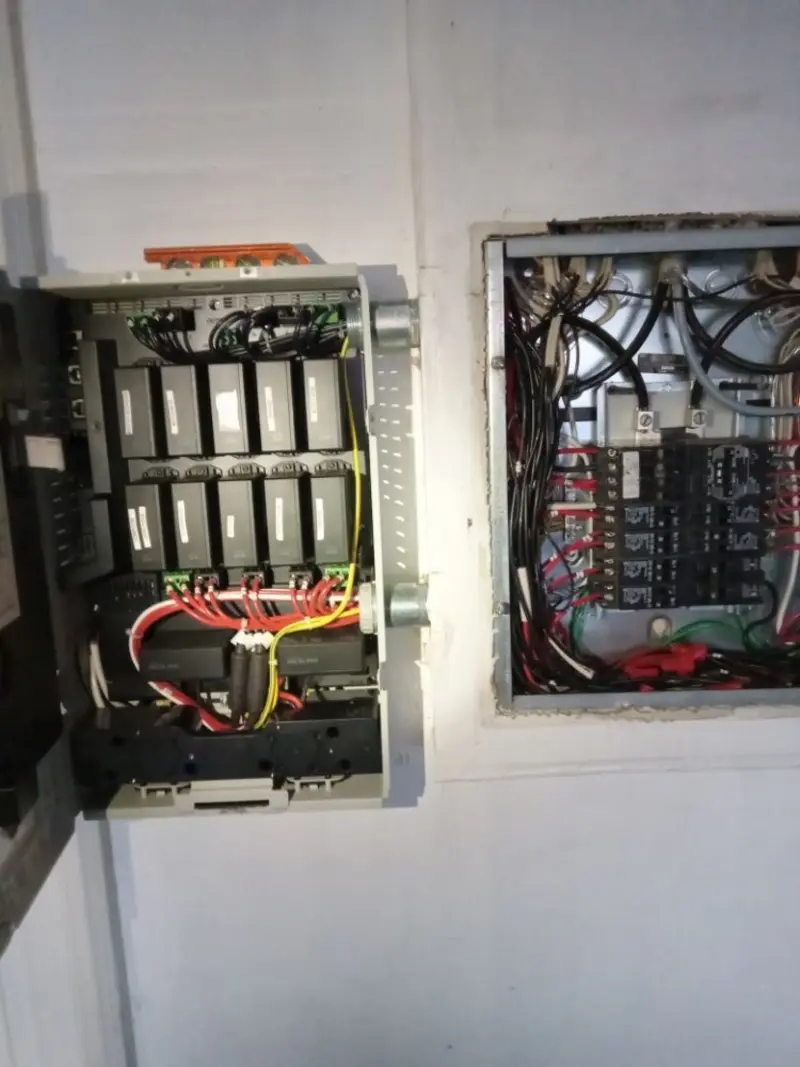 Electrical panel upgrade completed for Ring Doorbell Installation in Camilla